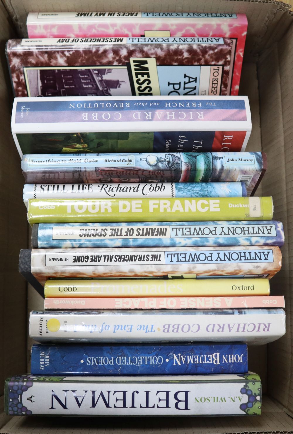 A collection of books relating to biography Cobb/Powell to include: